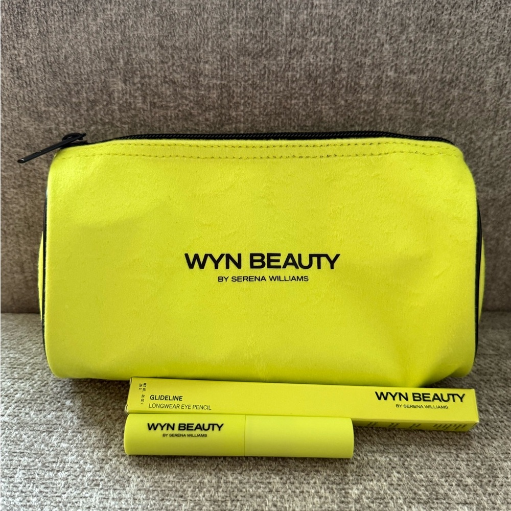 Yellow Cosmetic Bag by Serena Williams